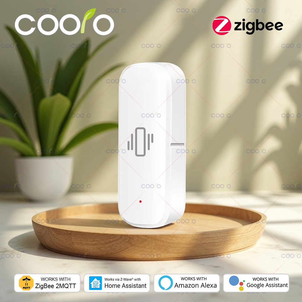Zigbee Motion Sensor - スマート振動センサー ZigBee センサーモニター アプリ制御 セキュリティ保護センサー モーションショックアラームサポート