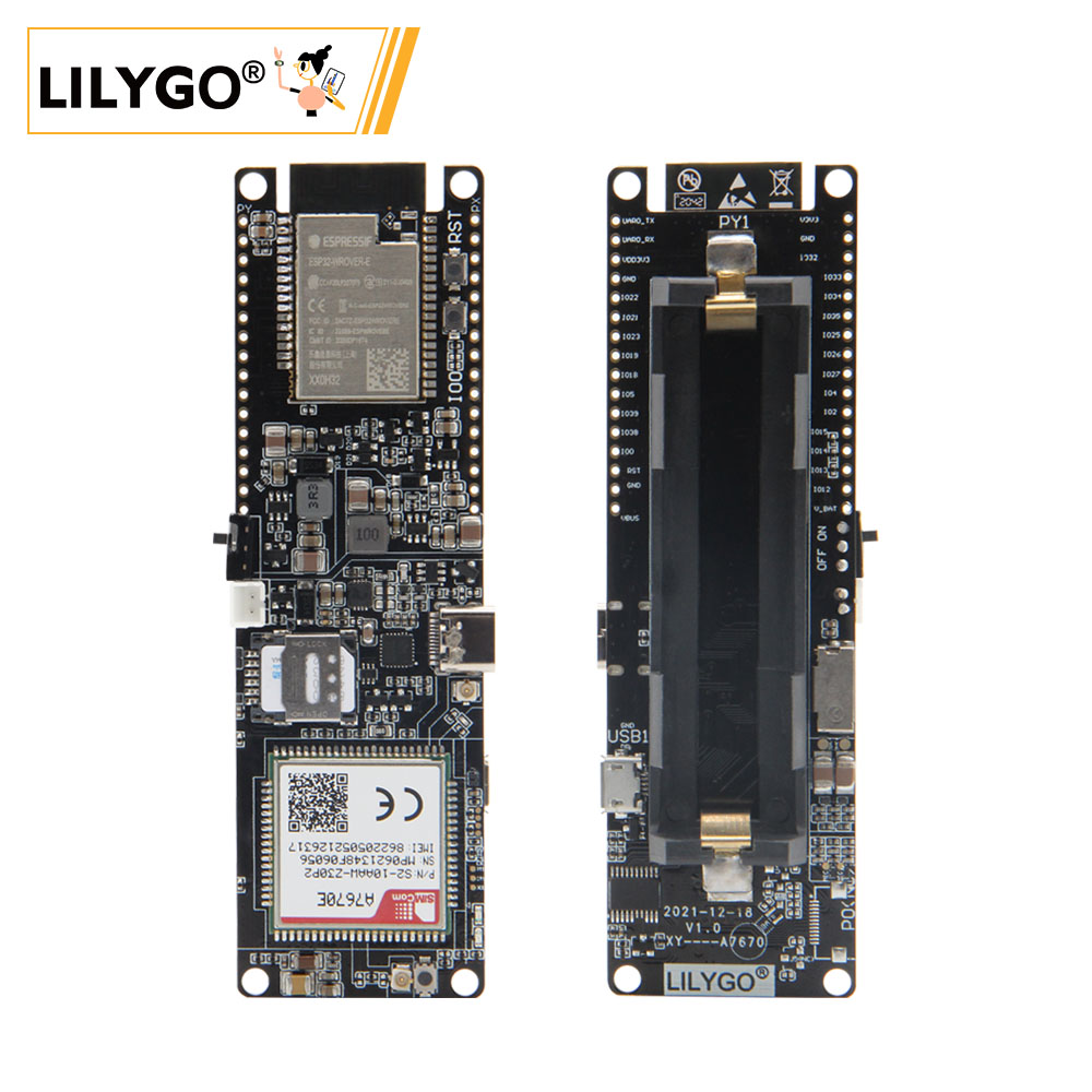 Smart Home Esp32 - LILYGO® TTGO T-A7670G/E/SA R2 4G 4グラム開発ボードlte