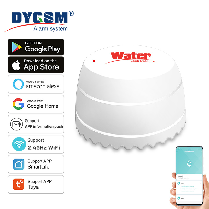 Wifi Water Sensor - Tuya WiFi 漏水検知器 洪水センサー スマートライフ APP