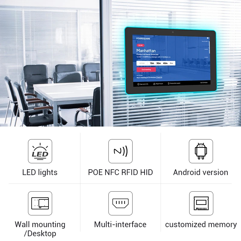 Smart Home Tablet - 10.1インチ壁掛けスマートホームコントロールパネルTuya WiFi Zigbee NFC RFID POEスマートホームオートメーションタッチスクリータブレット