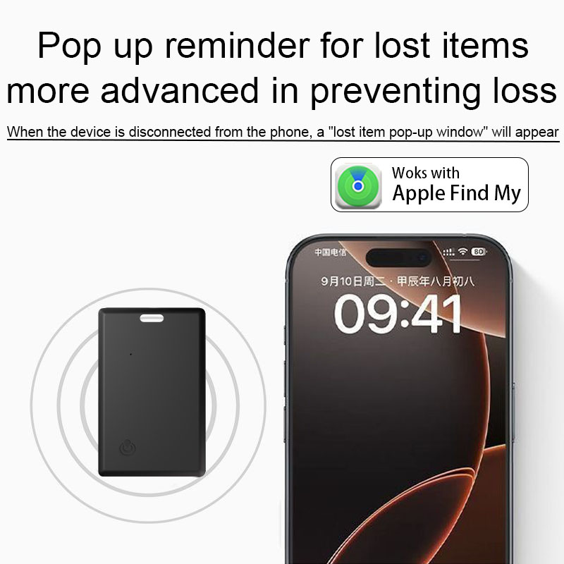 Smart Home Credit - Wesolvet スリムカードスマートトラッカー - Apple Find My
