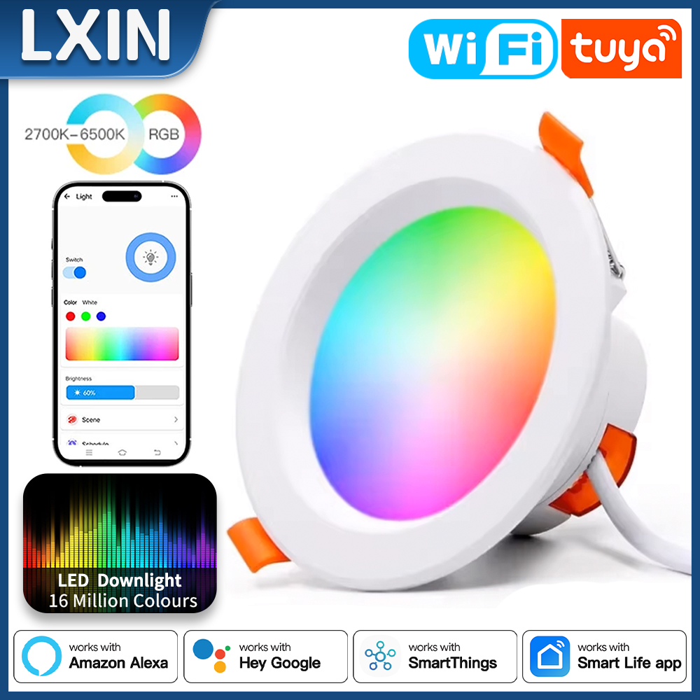 Wifi Led Dimmer - Lxin Tuya ダウンライト WIFI、7/9/12/15 スマート LED