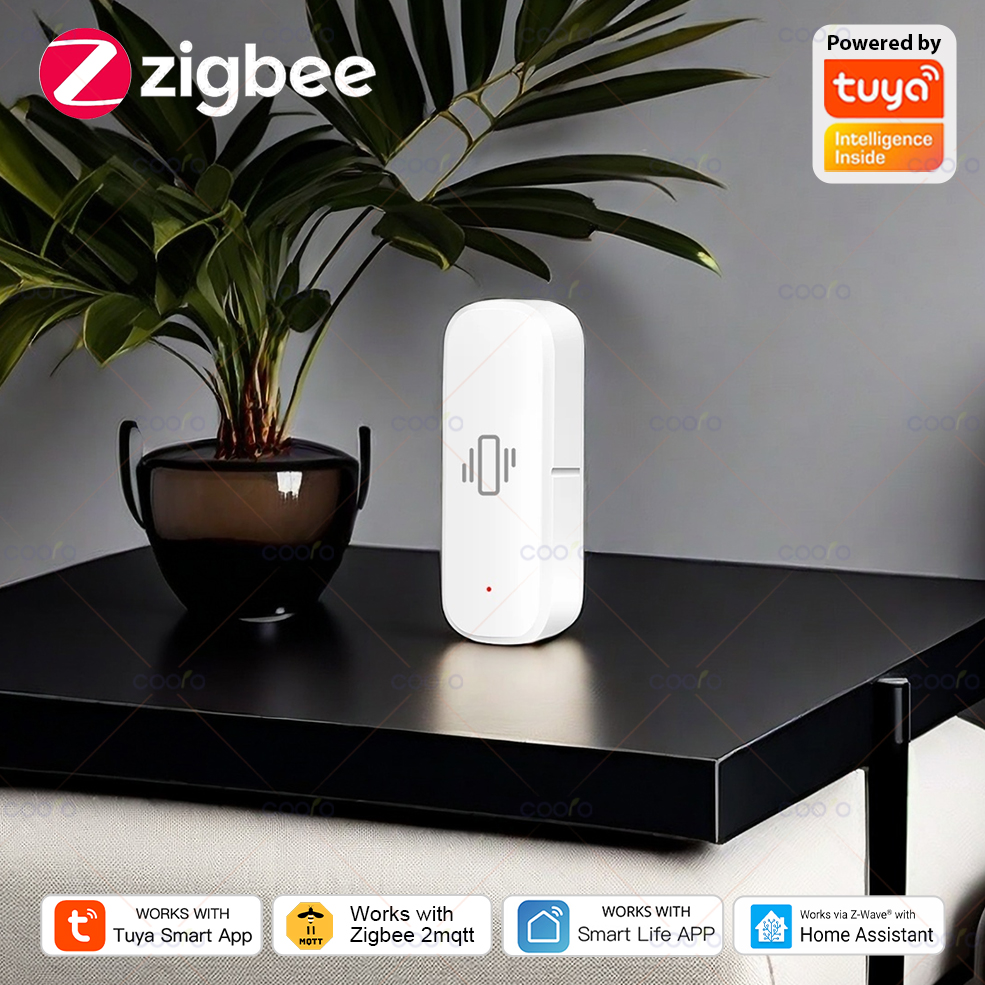 Smart Home News - スマート ZigBee 振動センサー アプリ モニター ホームセキュリティ保護