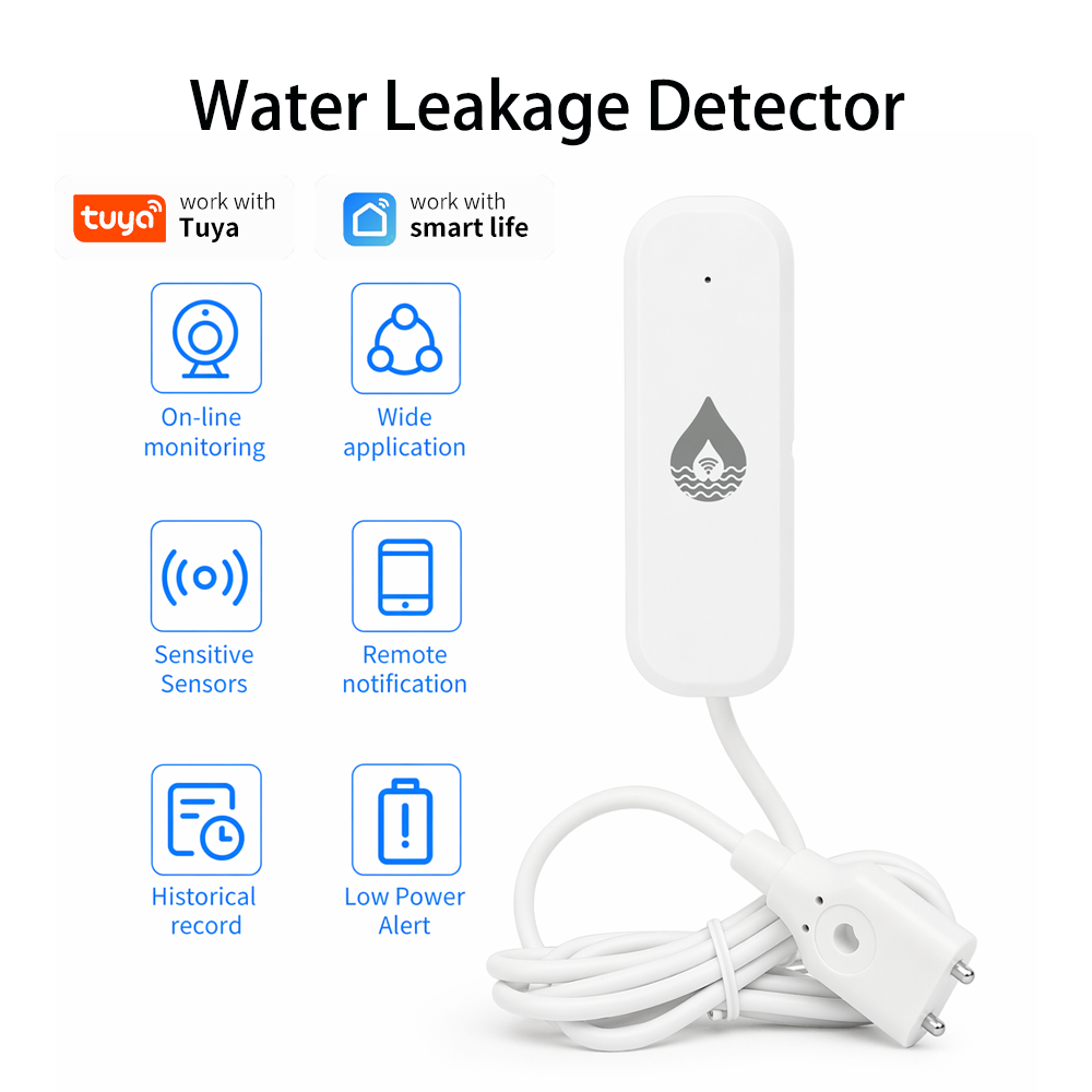 Smart Home News - YFK WiFi/Zigbee 水漏れ警報センサー Tuya スマートデバイス 水位監視