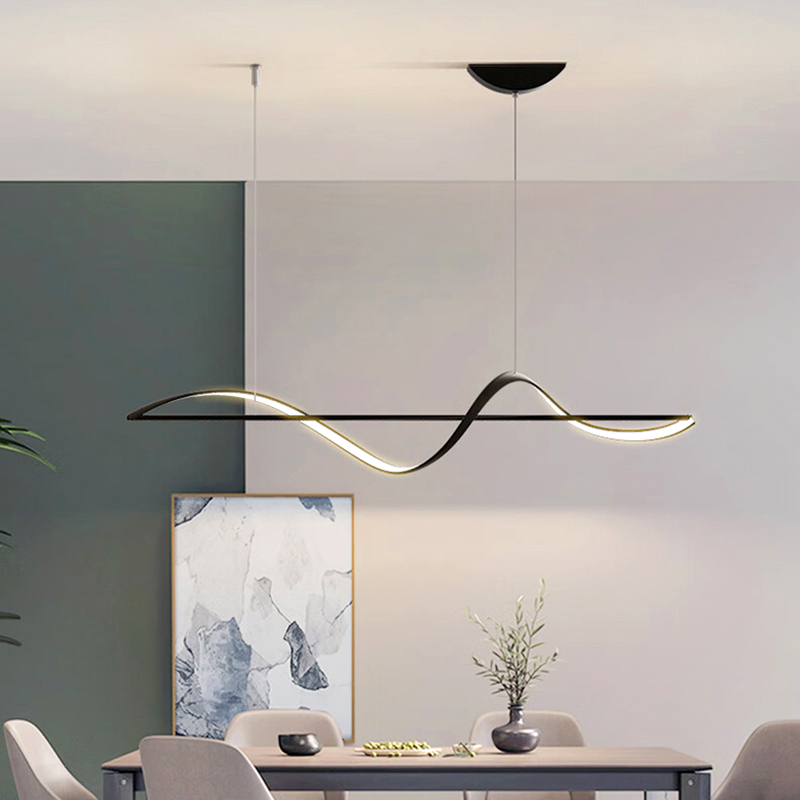 Smart Home Interior - 家の装飾ペンダントランプ寝室用モダンシャンデリア天井ランプインテリア照明スマートLEDシャンデリア屋内照明