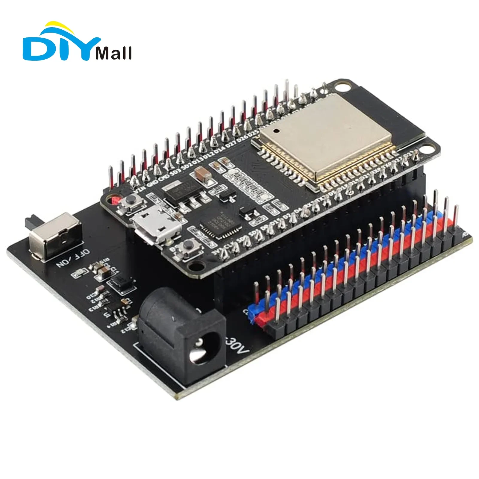 Smart Home Esp32 - DEVIT V1 ESP32-32 開発ボード、36ピン ESP32、ESP-32S 2.4GHz