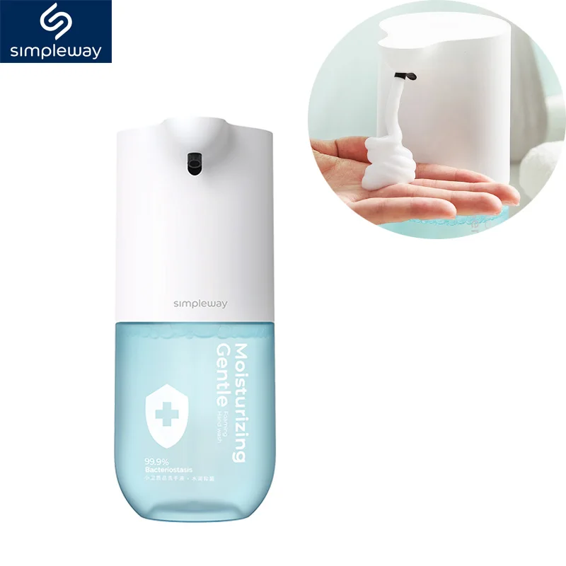 Smart Home Vimar - Simppleway-Xiaomi Home用自動石鹸ディスペンサー、スマートハンドクリーナー、赤外線センサー、フォームディスペンサー、高精度、0.25s