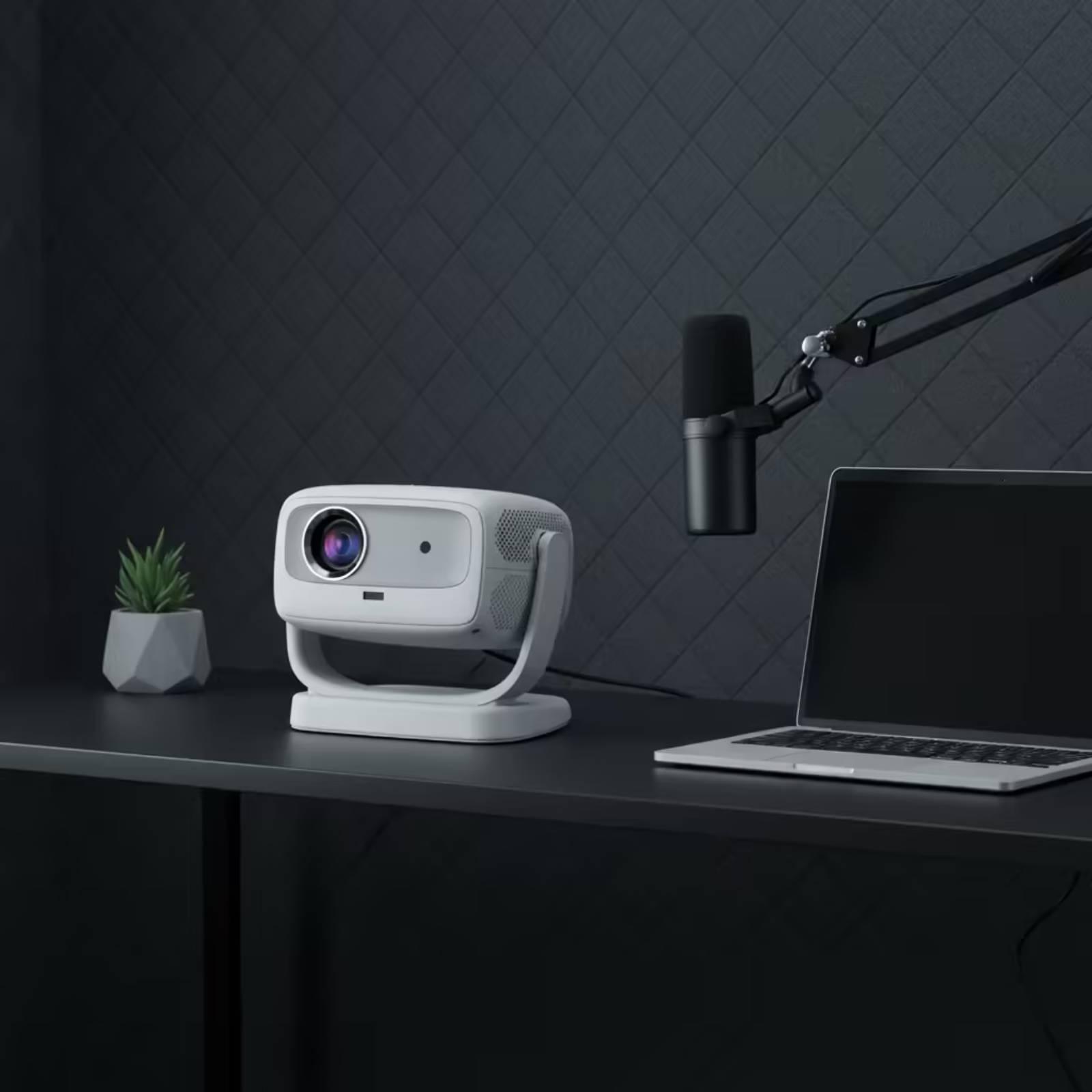 Smart Home Display - スマートホームプロジェクター調整可能ディスプレイデバイス ポータブルモニタースタンド リビングルームエンターテイメント用