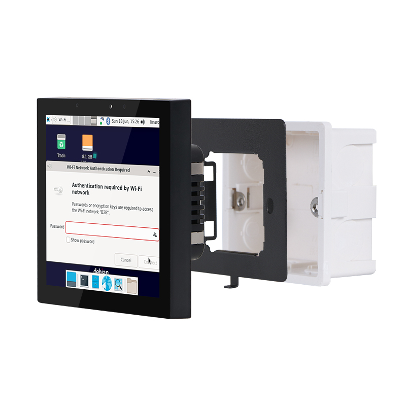 Smart Home Tablet - 2026ポートワールド RK3566 ホテル用Android RJ45タッチスクリーンKNX POE 4インチスマートホームタブレット