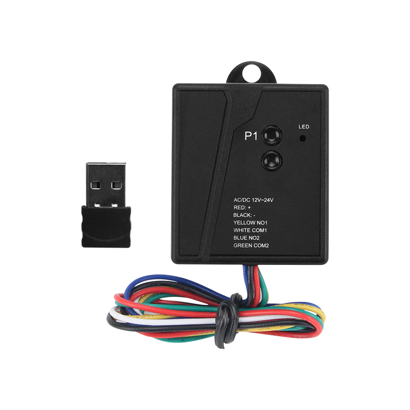 Wireless Door Sensor - Ezyopenteck-ユニバーサルワイヤレスガレージドアオープニングレシーバー,リモートコントロールゲートレシーバー,USBセンサー,2.4g,Bluetooth, 12, 24v