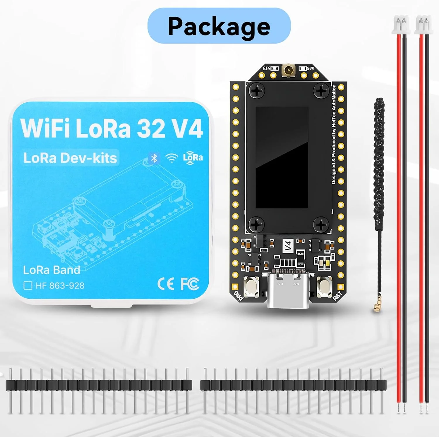 Smart Home Esp32 - Heltec LoRa32 V4 ESP32-S3 SX1262 LoRaWAN