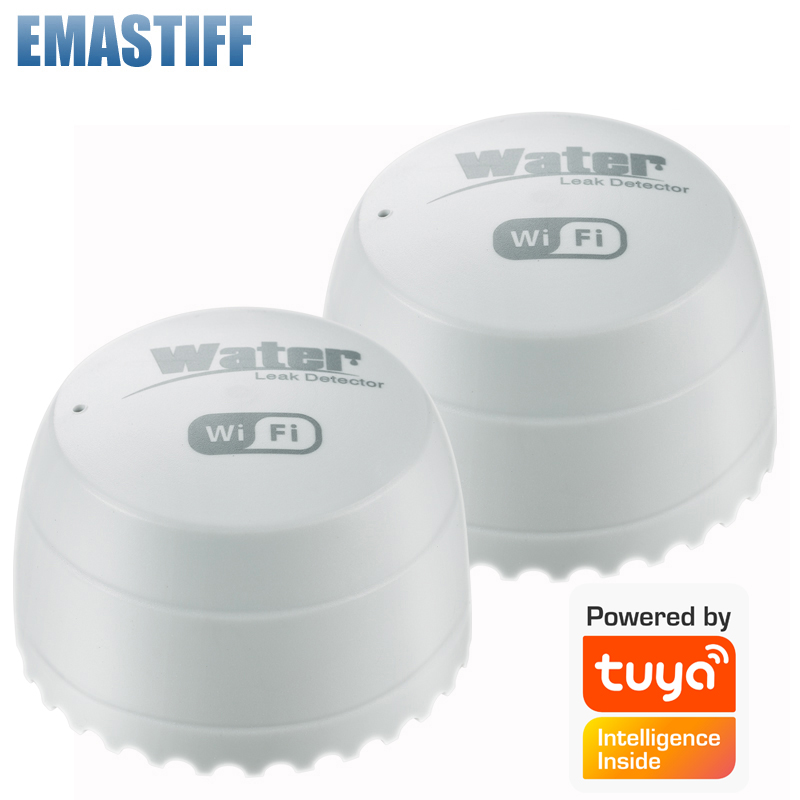 Wifi Water Sensor - WiFi水漏れ検知器 洪水センサー アラーム タンク漏水 水満水連動アラーム スマートライフアプリ対応