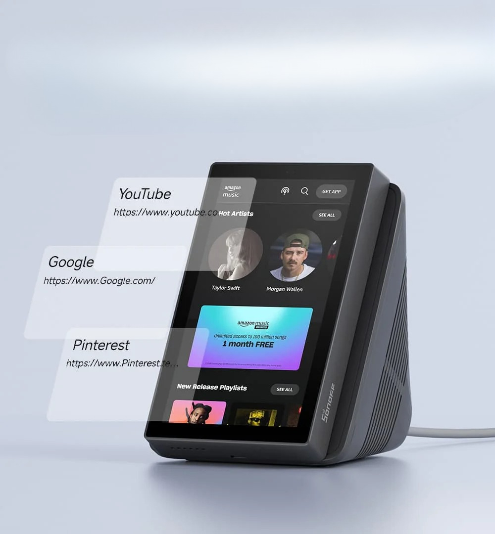 Smart Home Touchscreen Control Panel - NSPanel Pro 120/86スマートホームコントロールパネルタッチスクリーンZigbee3.0ゲートウェイ、Alexa、Google、Matter、eWeLink経由の音声制御