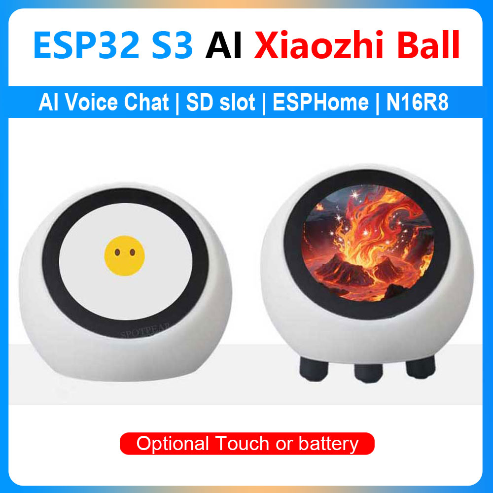 Smart Home Voice Assistant - ESP32 S3 1.28 インチ N16R8 開発ボード