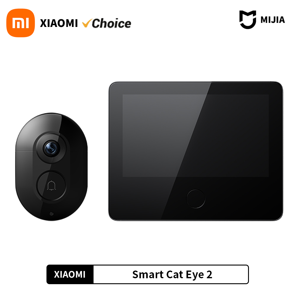 Smart Home Video Doorphone Ezviz - Xiaomi スマートキャットアイ 2 WiFi ワイヤレスカメラビデオのぞき穴ドアベル 3MP