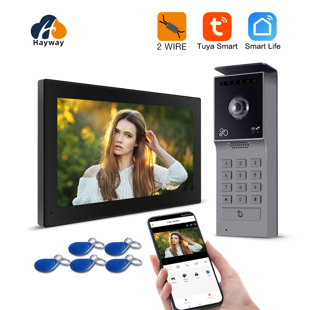 Smart Home Video Doorphone Ezviz - Tuya Wifi スマートホームビデオドアホン ビデオインターホン 1080P タッチモニター