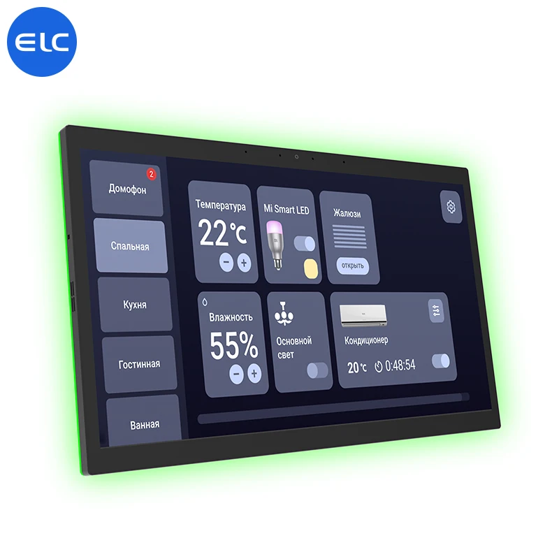 Smart Home Certification - ELCベストプライススマートホーム壁掛け式Android 11タッチスクリーンCE FCC RoHs認証スマートホームAndroidシステムタブレット