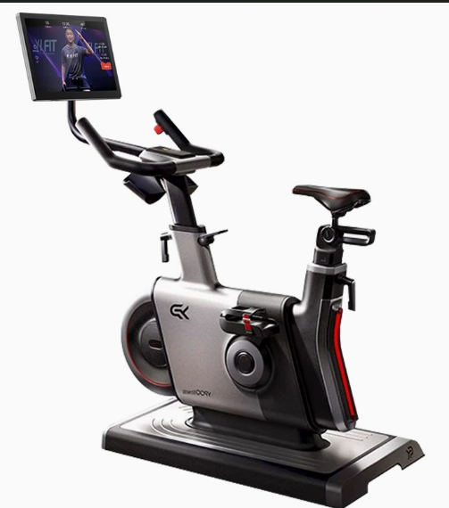 Smart Home Display - 自転車用スチール製LCDディスプレイ、磁気抵抗、36色スクリーン、11kgフライホイール、150KG耐荷重、家庭用スマート静音フィットネス