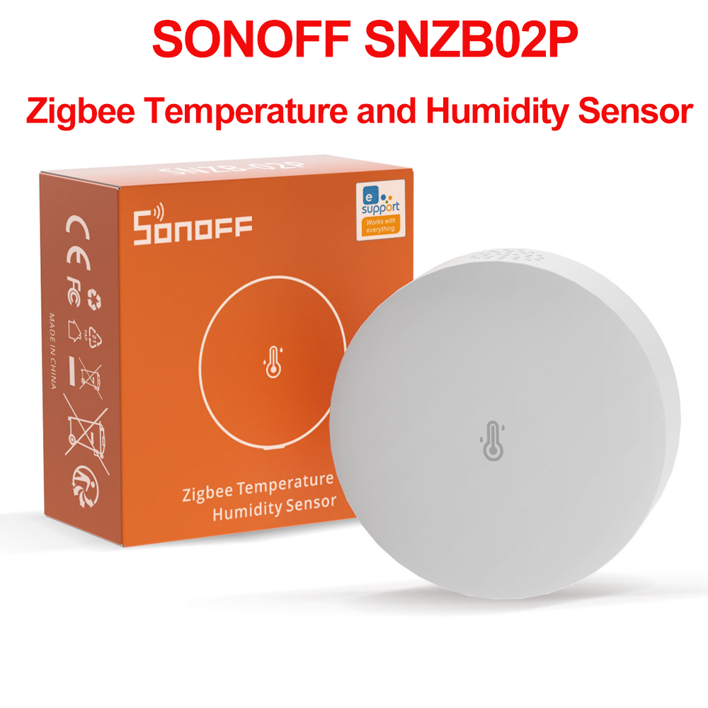 Smart Home Interior - SONOFF SNZB 02P EWeLink スマートホームガジェット ZigBee