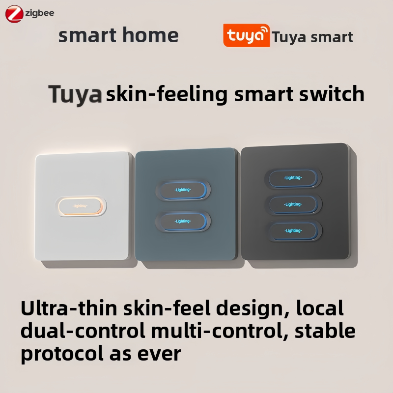 Smart Home Button - Tuya Zigbee インテリジェント ボタン スイッチ デュアル