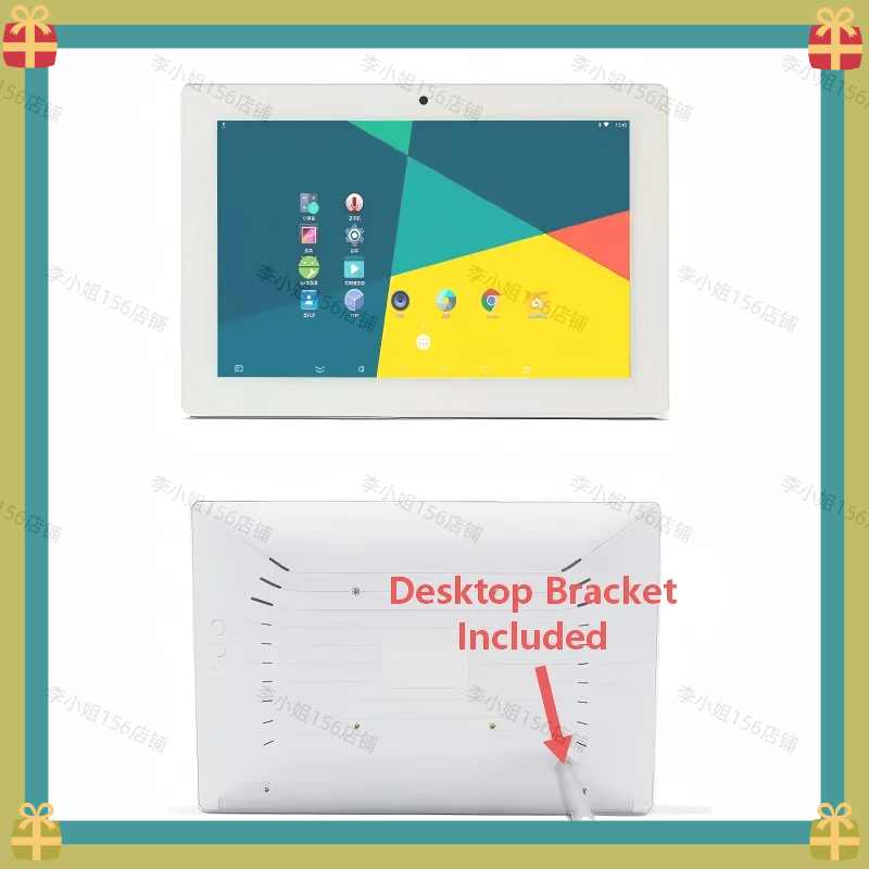 Smart Home Tablet - 2026年新型デスクトップ＆壁掛け10インチAndroid産業用タブレット（バッテリーなし）スマートホームタッチスクリーンPOEフォトフレームデジタルカレンダー