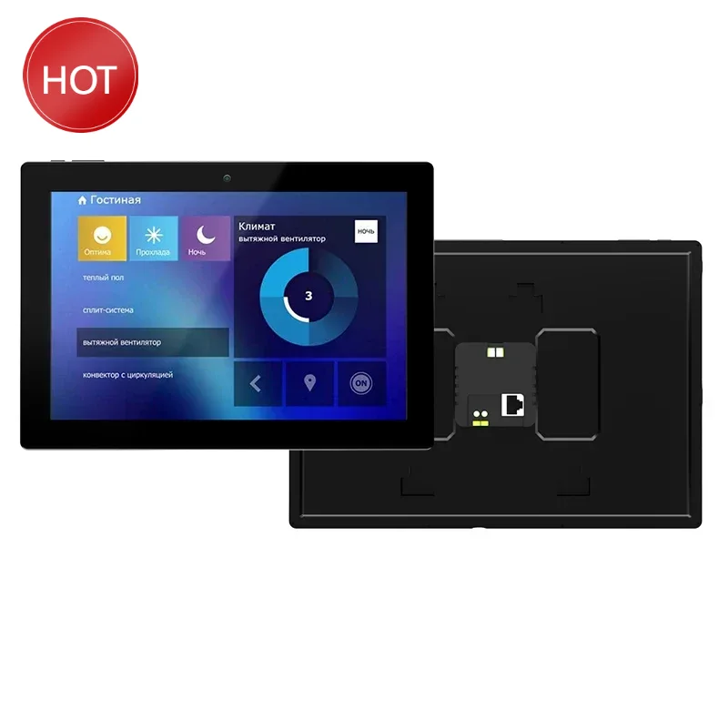 Smart Home Touchscreen Control Panel - 2024 新しい 10.1 インチ壁 Rockchip RK3568