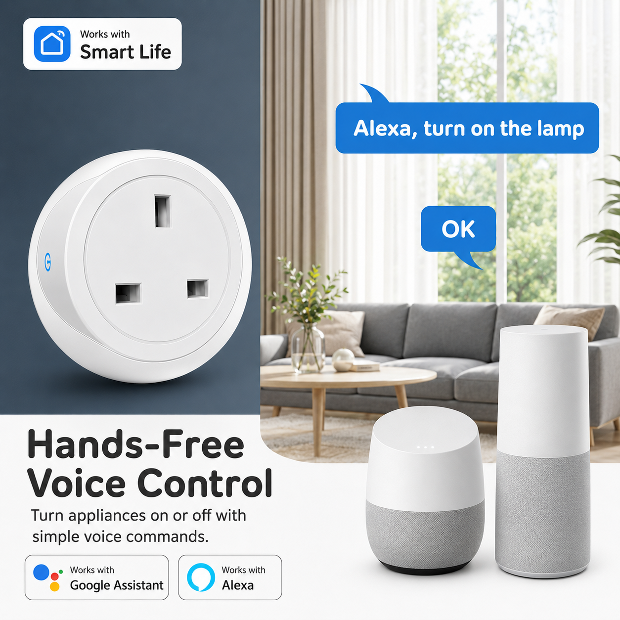 Tuya UKスマートプラグ WiFi Bluetooth  - Smart Home News のレビューと価格