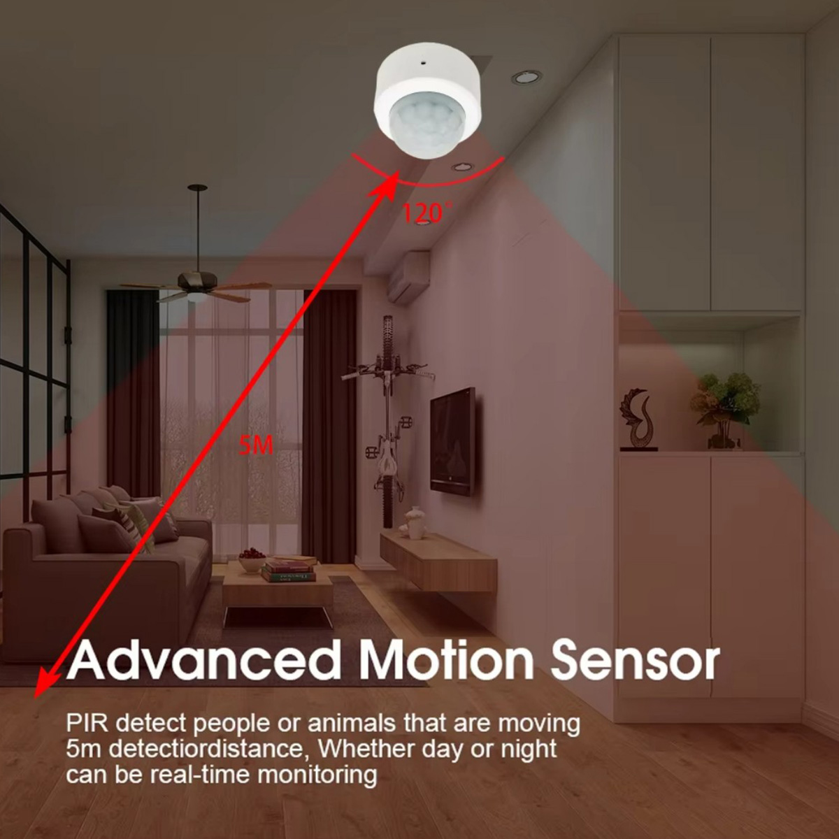 Zigbee PIR モーションセンサー人体赤外線検出器ホー - Zigbee Motion Sensor のレビューと価格