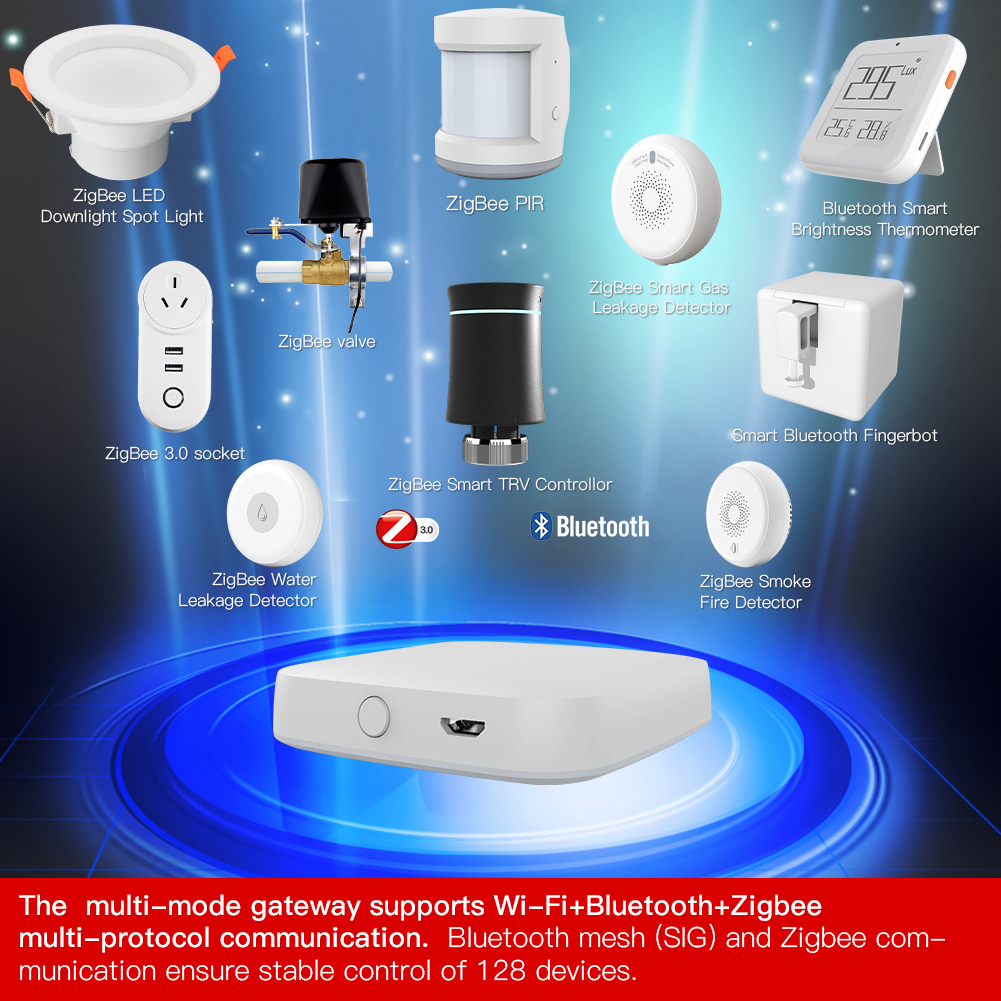 Moes-多機能スマートゲートウェイ,zigbee,wifi - Smart Home Vimar のレビューと価格