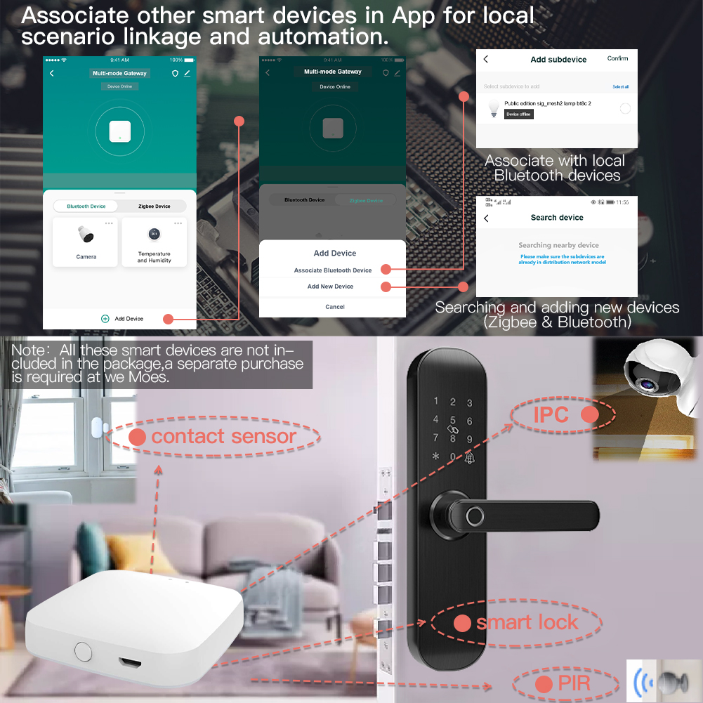 Moes-多機能スマートゲートウェイ,zigbee,wifi - Smart Home Vimar のレビューと価格