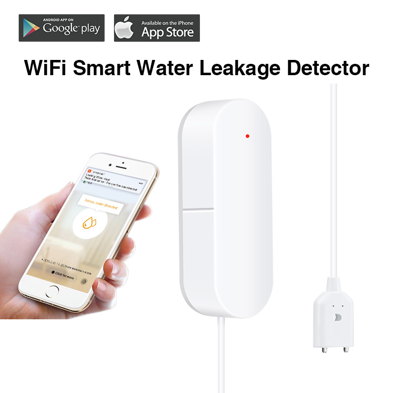 WiFi水位センサー漏れ検知器、tuyaスマートウォーターア - Wifi Water Sensor のレビューと価格