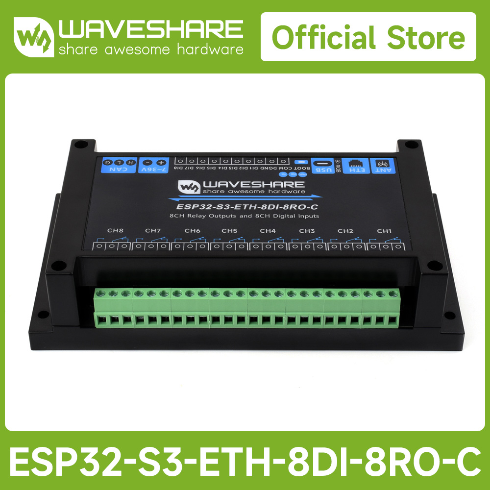 産業用 8 チャンネル ESP32-S3 WiFi リレー  - Smart Home Esp32 のレビューと価格