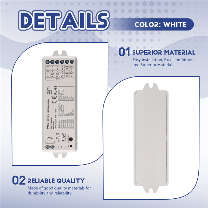 LICE-Tuya LEDコントローラー 5 in 1 調光 - Wifi Led Dimmer のレビューと価格