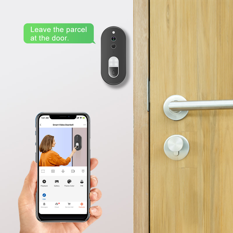 Tuya 1080P HD ワイヤレス WiFi ビデオドア - Smart Home Video Doorphone Ezviz のレビューと価格