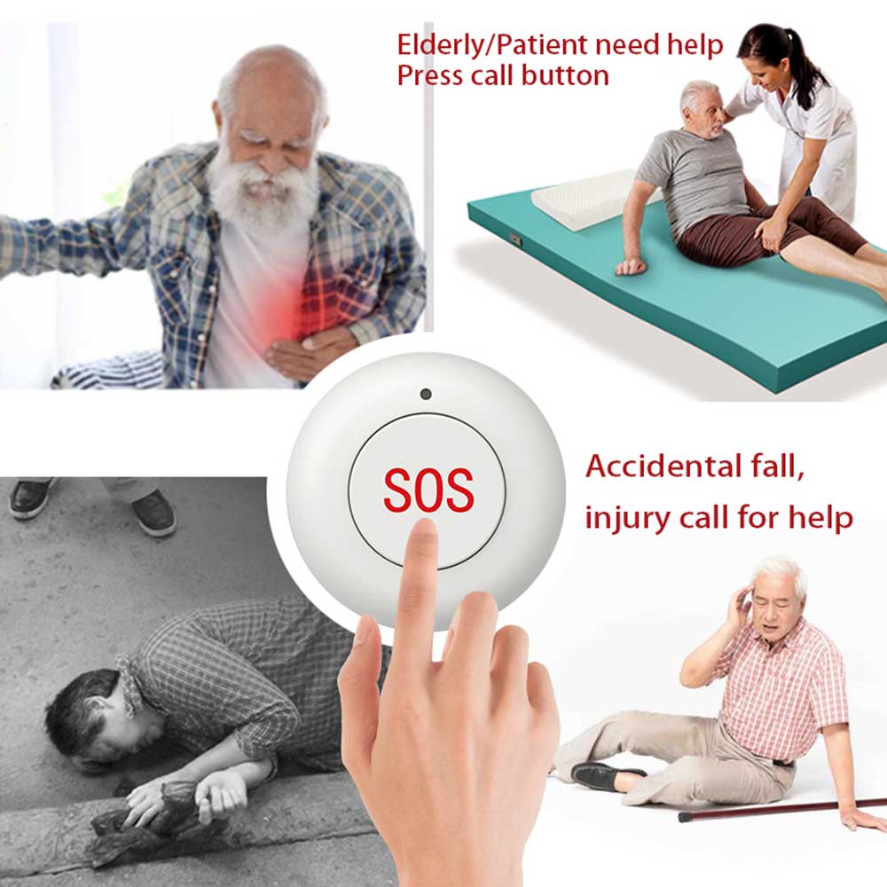 ワイヤレス SOS ボタンスマートホームゲートセキュリティド - Smart Home Full System のレビューと価格