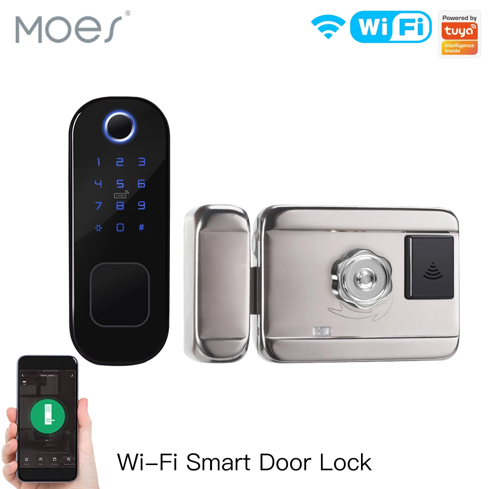 あなたのもの-Wi-Fiを備えたスマート指紋ドア,家,ホテル - Smart Home Moes のレビューと価格