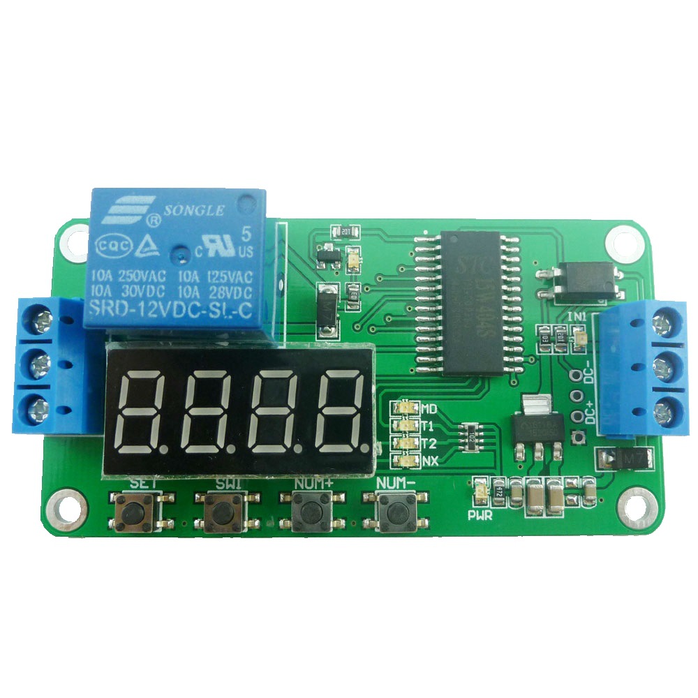 リレータイマー,1チャンネル,DC 12V,CE030-LE - Smart Home Youtube Channel のレビューと価格