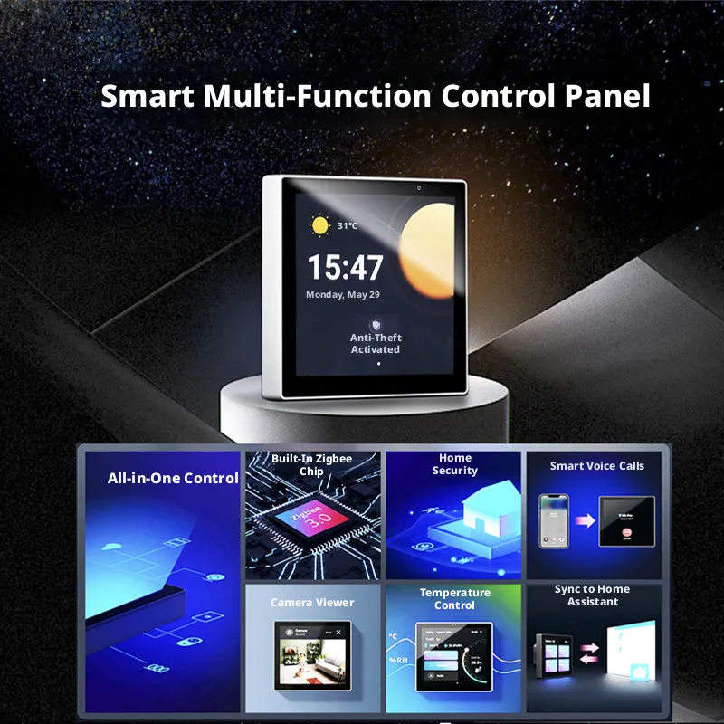 スマートホーム86多機能セントラルコントロールスクリーンWi - Smart Home Touchscreen Control Panel のレビューと価格
