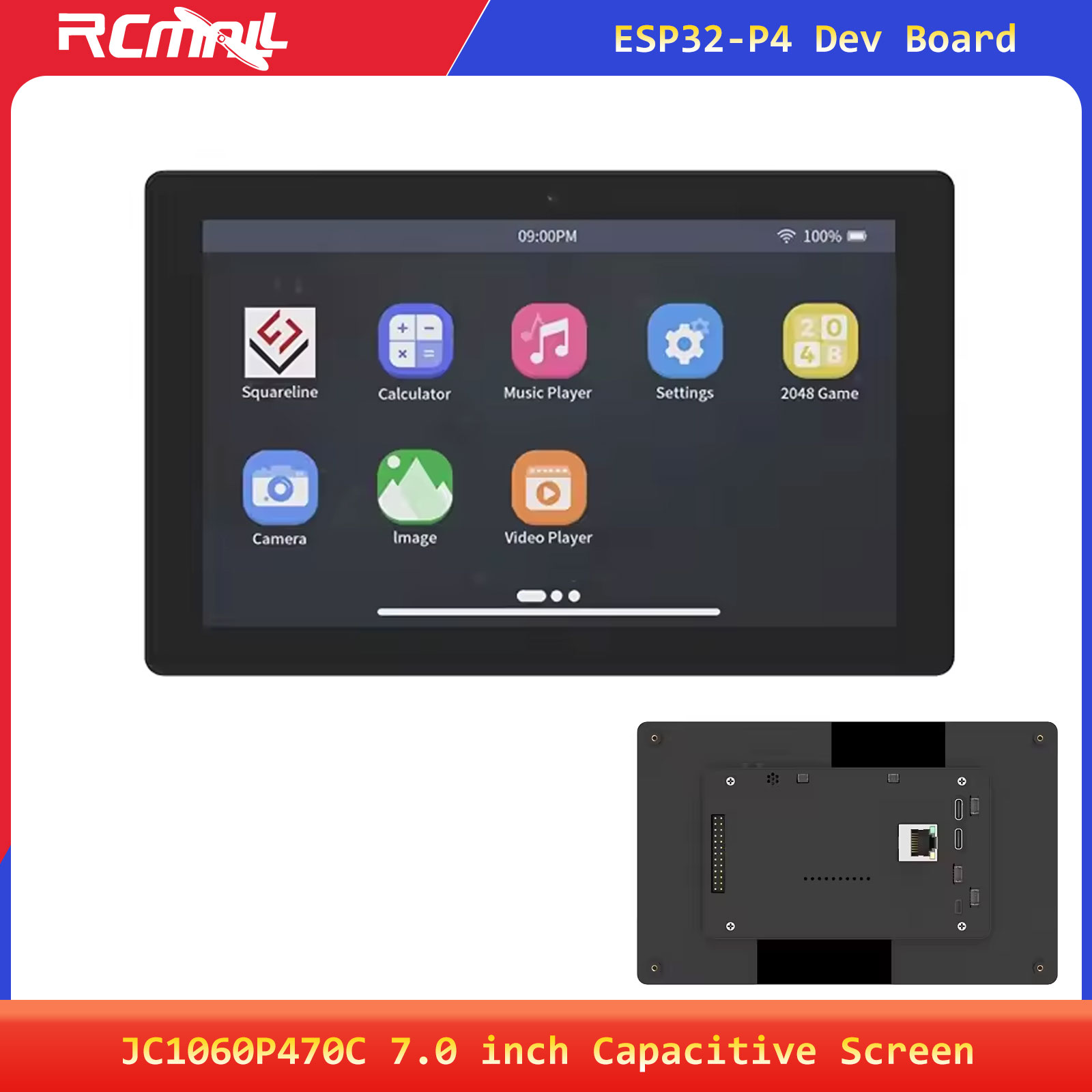 JC1060P470C 7.0インチ 1024x600 IP - Smart Home Esp32 のレビューと価格