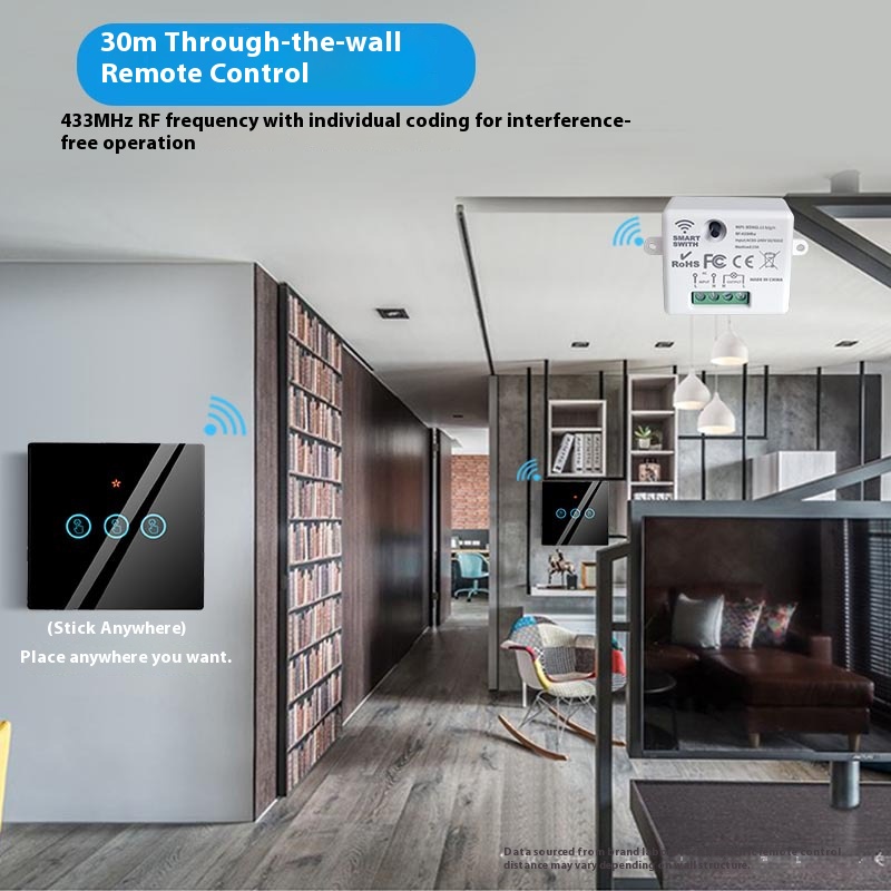 Tuya スマートスイッチオフデバイスは、ワイヤレスタッチ、 - Smart Home Full System のレビューと価格