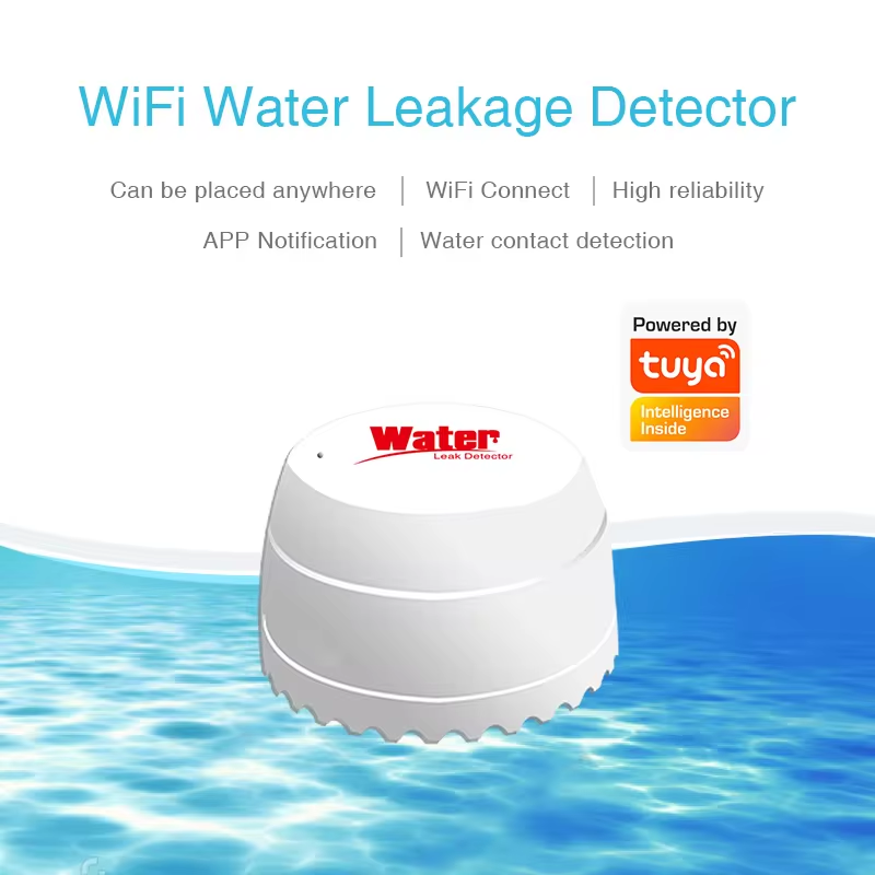 Tuya WiFi 漏水検知器 洪水センサー スマートライフ - Wifi Water Sensor のレビューと価格