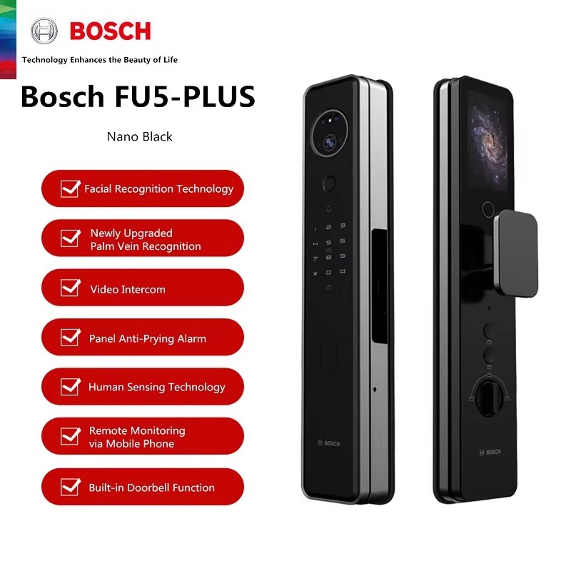 BOSCH FU5-Plus スマートロック 3D 顔認識手 - Smart Home Bosch のレビューと価格