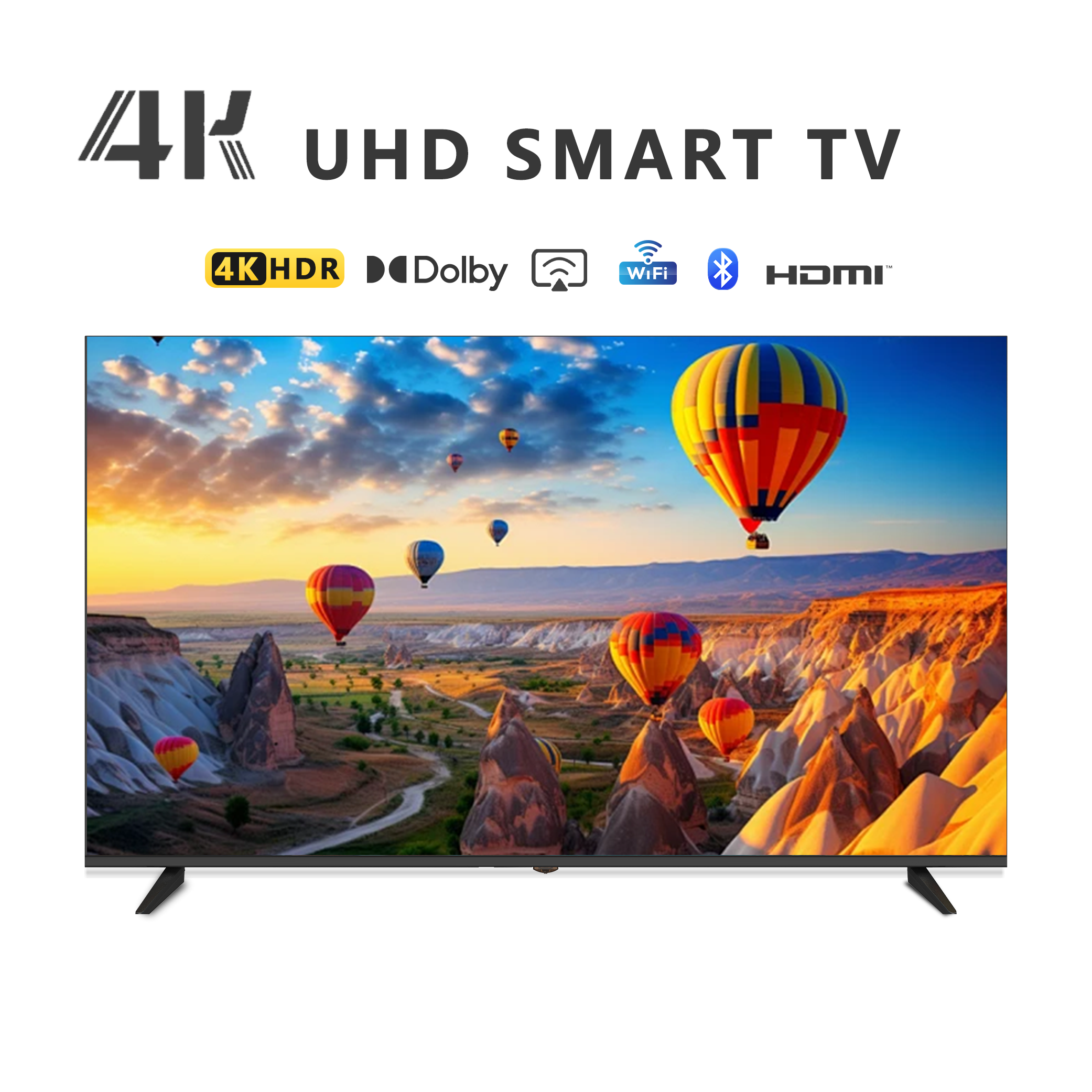 QLED 4K スマートテレビ Android 11 グロー - Smart Home Certification のレビューと価格
