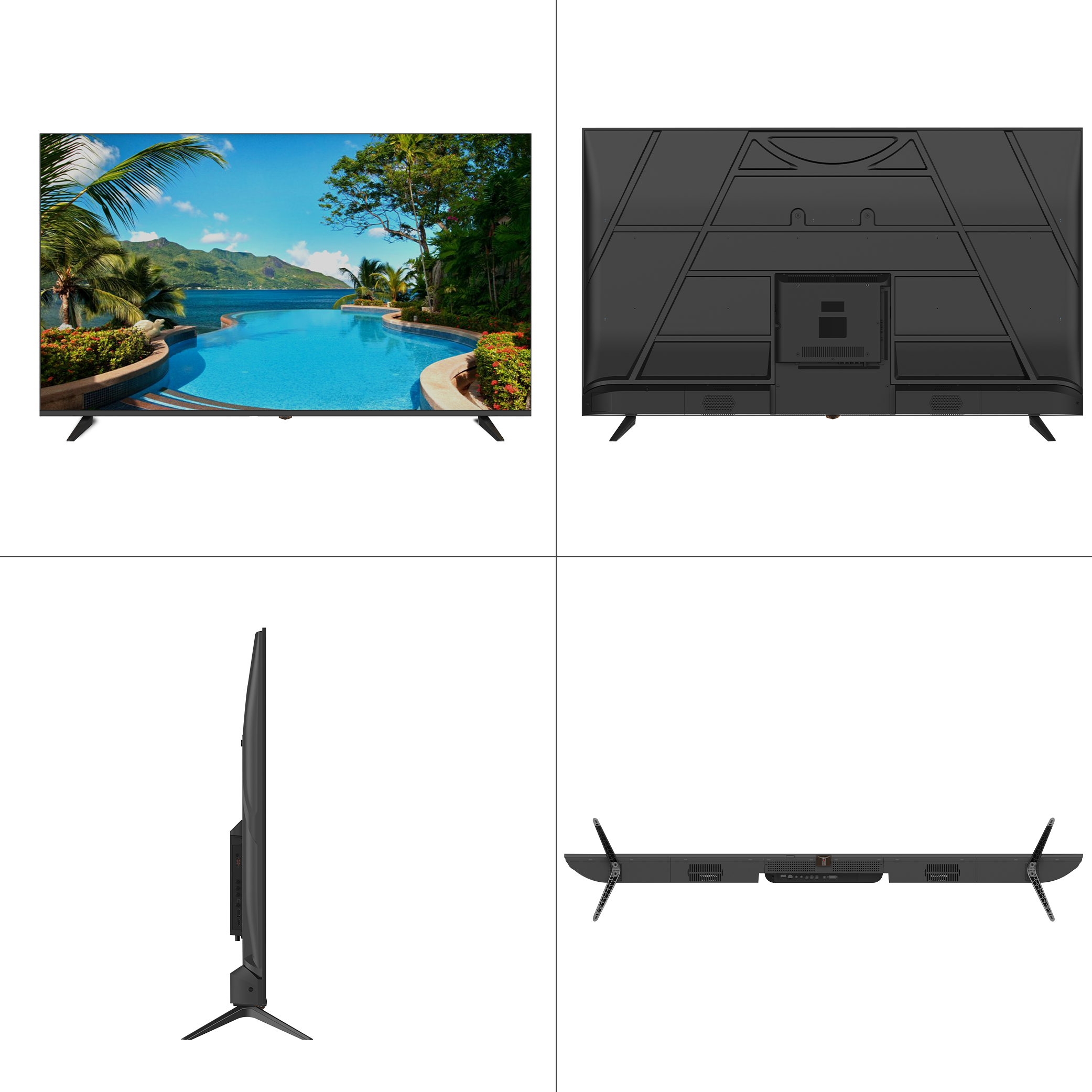 QLED 4K スマートテレビ Android 11 グロー - Smart Home Certification のレビューと価格