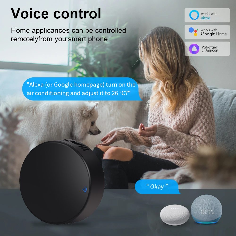 Tuya WiFi RF IR リモコン 433MHz/31 - Smart Home Voice Assistant のレビューと価格
