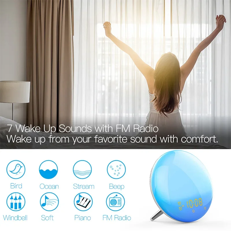WiFi Tuya スマートライフ ウェイクアップライト 目 - Wifi Led Dimmer のレビューと価格
