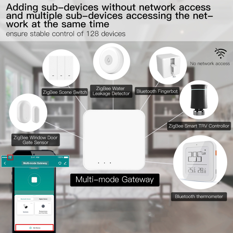 Tuya スマート ゲートウェイ ハブ マルチモデル スマー - Smart Home Full System のレビューと価格