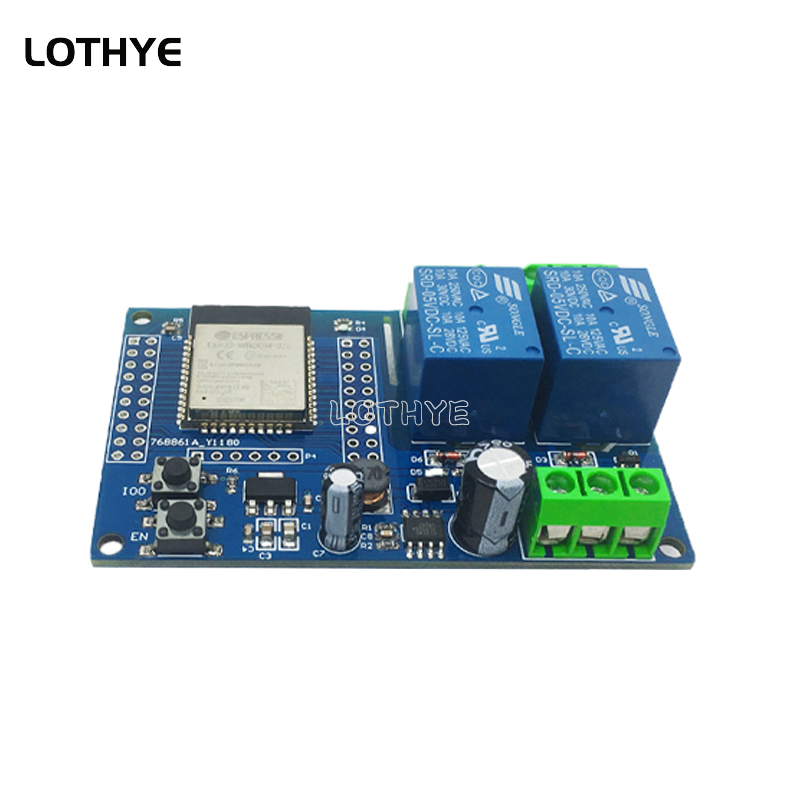 デュアルチャンネルWifiリレーモジュール,bluetoot - Smart Home Esp32 のレビューと価格