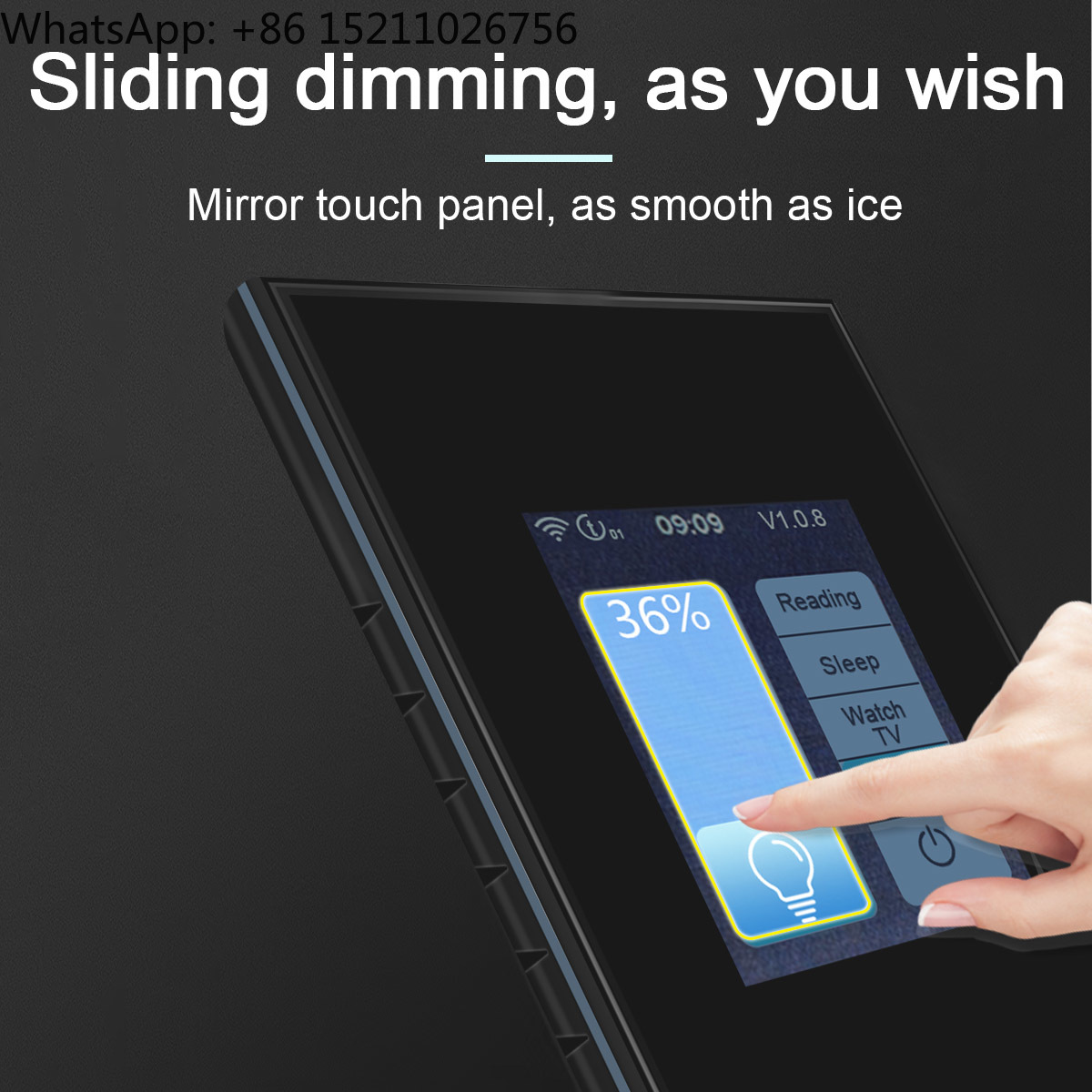 Lanbon L8 LCDタッチスクリーンコントロールパネル - Smart Home Touchscreen Control Panel のレビューと価格