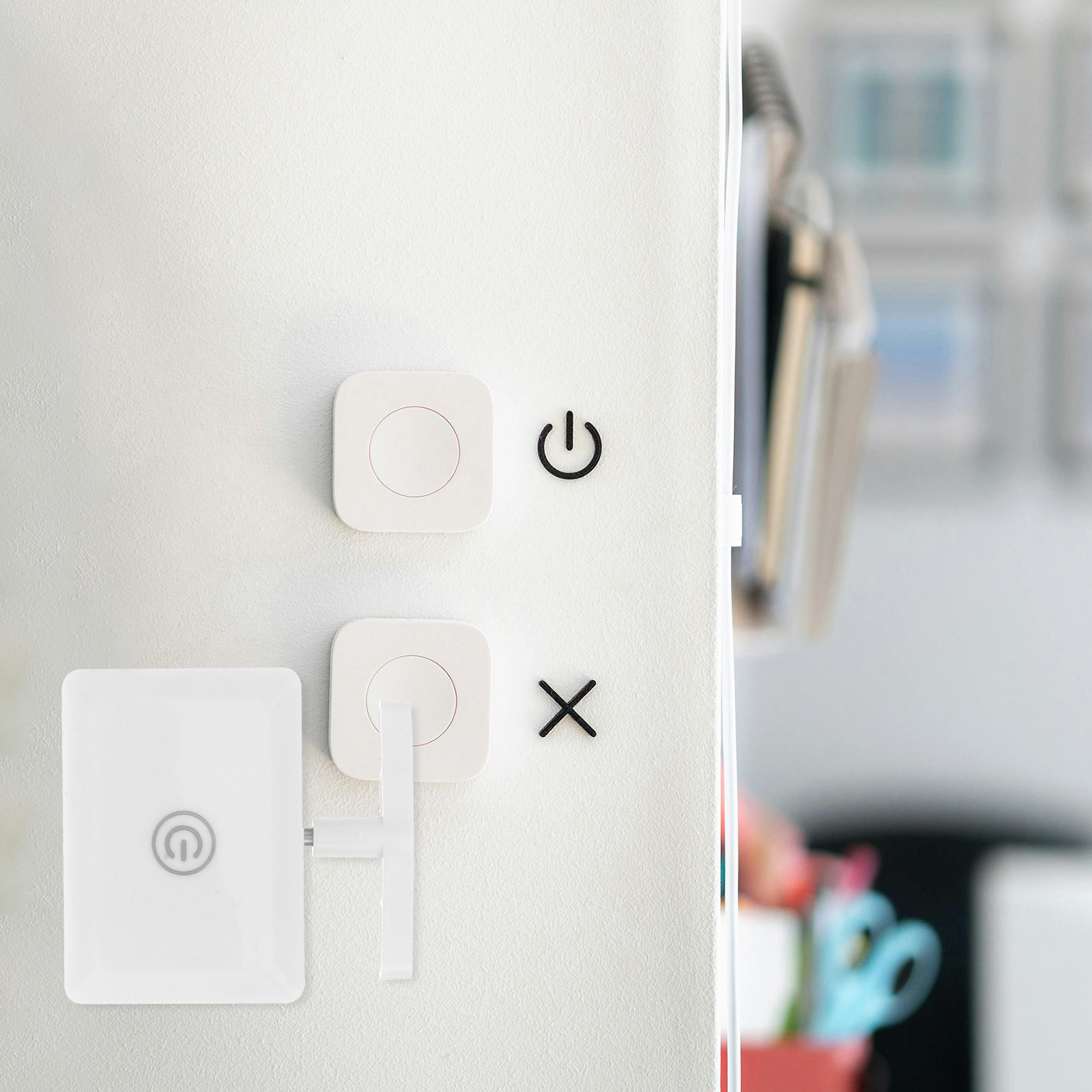 2セット リモコンスイッチコントローラー ワイヤレス レイジ - Smart Home Button のレビューと価格